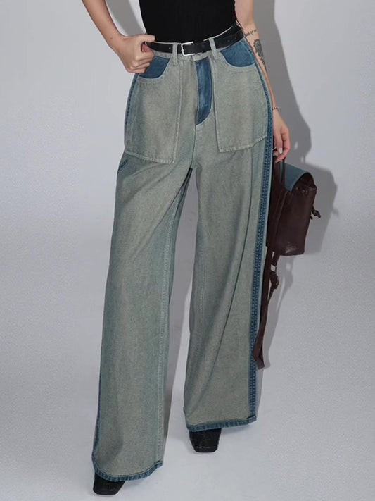 PERA VİNTAGE DENİM PANTOLON