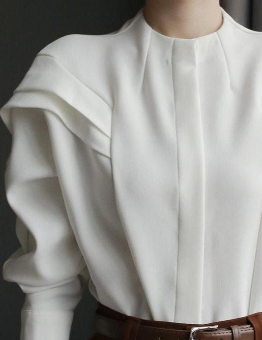 PERA FRANSIZ STİLİ CASUAL BLUZ GÖMLEK