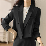 PERA CROP BLAZER CEKET