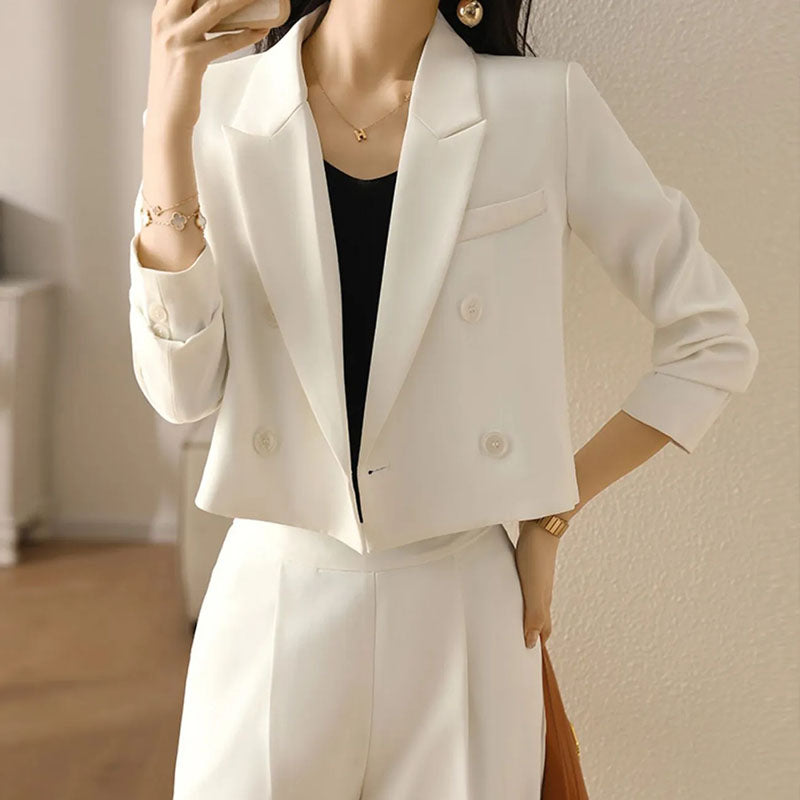 PERA CROP BLAZER CEKET