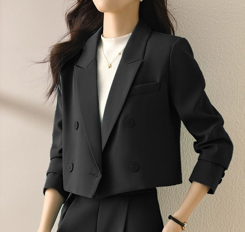 PERA CROP BLAZER CEKET