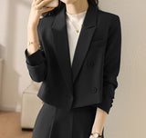 PERA CROP BLAZER CEKET